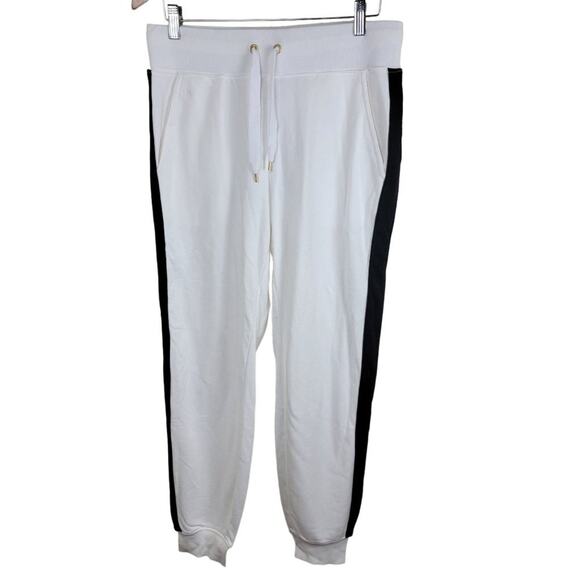 Lauren Ralph Lauren Pants - Lauren Ralph Lauren Womens Colorblock Terry Lined Jogger Sweatpants White size M